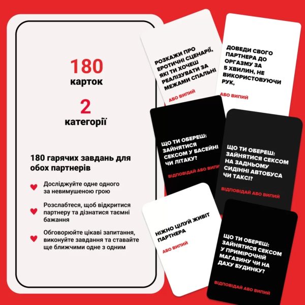 Настільна гра 18+ Memo Games (Не) пʼяні кохані (0021-1)