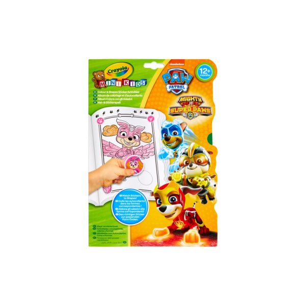 U0975280_main Набір для творчості Canal Toys Mini Kids Розмальовка Paw Patrol 32 сторінки та 4 сторінки наліпки (81-1373)