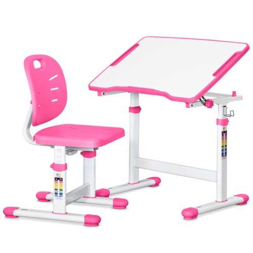 U0979898_main Парта зі стільцем Evo-kids Pink (Evo-07 Ergo PN)