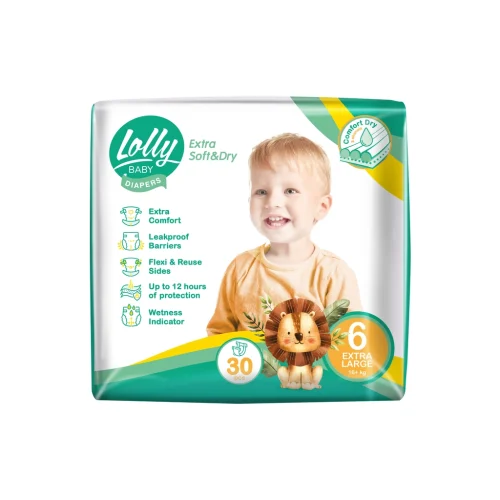 U0979981_main Підгузки Lolly Soft Extra Large 6 16+ кг 30 шт (4820174981280)