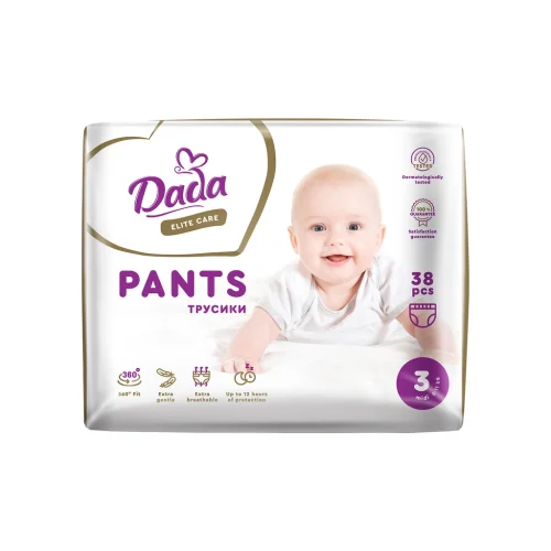 U0980051_main Підгузки Dada Трусики Elite Care 3 Midi 6 - 11 кг 38 шт (4820174980719)