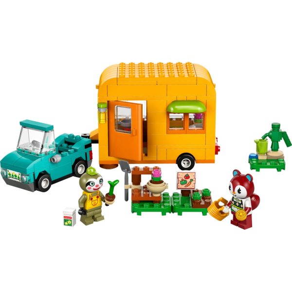 Конструктор LEGO Animal Crossing Садова крамниця і караван, що належать Leif (77054)