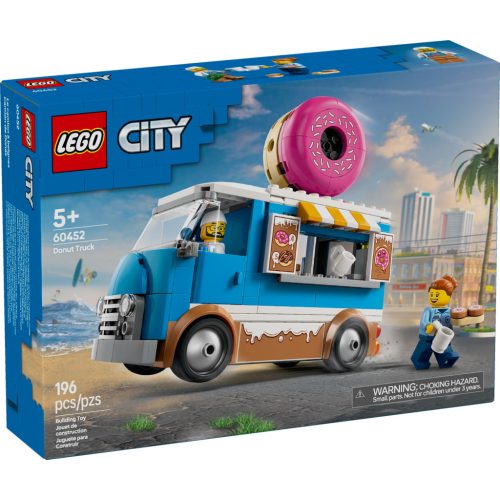 U1003762_main Конструктор LEGO City Вантажівка з пончиками (60452)