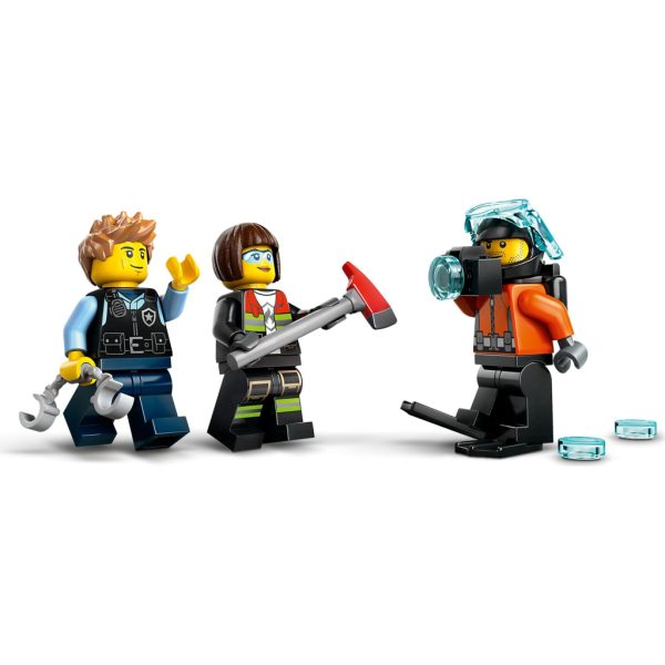 Конструктор LEGO City Ремікс вертольотів, пожежних машин і підводних човнів (60462)