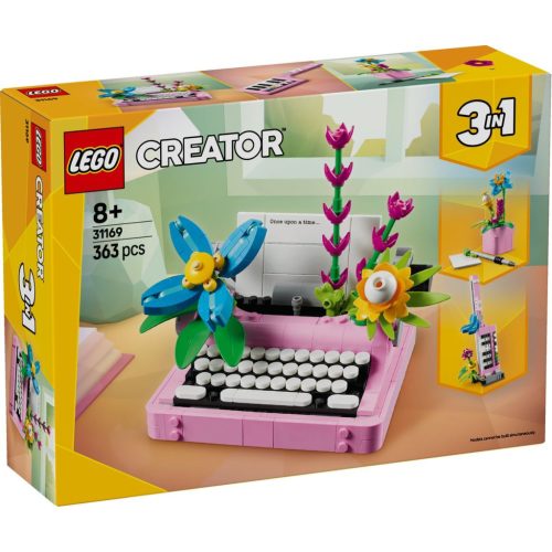 U1003777_main Конструктор LEGO Creator Друкарська машинка з квітами (31169)