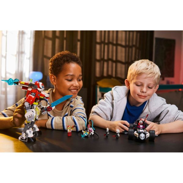 U1003792_8main Конструктор LEGO DREAMZzz Робот-тигр Купера та Хот-род авто Зеро (71497)