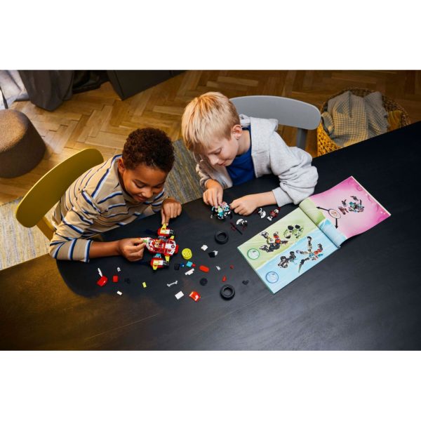 U1003792_9main Конструктор LEGO DREAMZzz Робот-тигр Купера та Хот-род авто Зеро (71497)