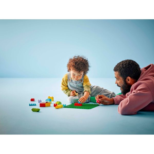 Конструктор LEGO DUPLO Classic Зелена будівельна пластина (10460)