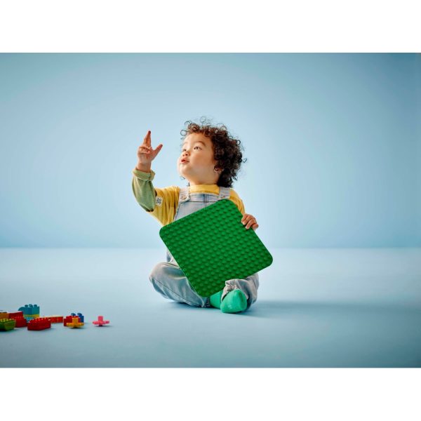 Конструктор LEGO DUPLO Classic Зелена будівельна пластина (10460)