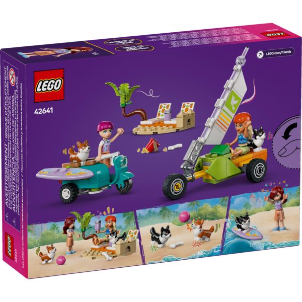 U1004002_8main Конструктор LEGO Friends Собачі пригоди на серфі та скутері (42641)
