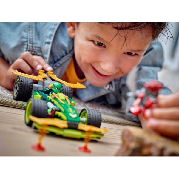 Конструктор LEGO Ninjago Автомобіль для перегонів Лойда з інерційним двигуном (71828)