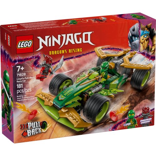 U1004015_main Конструктор LEGO Ninjago Автомобіль для перегонів Лойда з інерційним двигуном (71828)