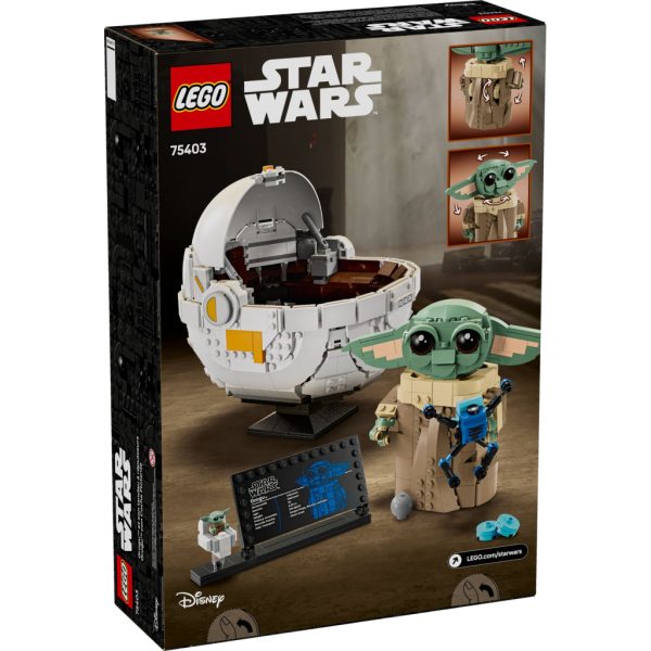 U1004028_8main Конструктор LEGO Star Wars Ґроґу в повітряній колисці (75403)