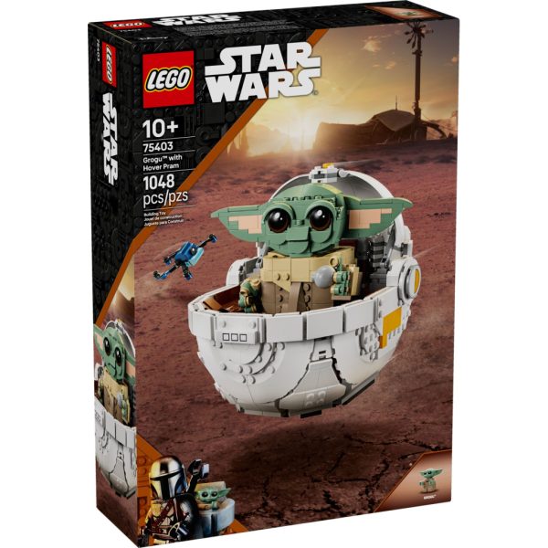 U1004028_main Конструктор LEGO Star Wars Ґроґу в повітряній колисці (75403)