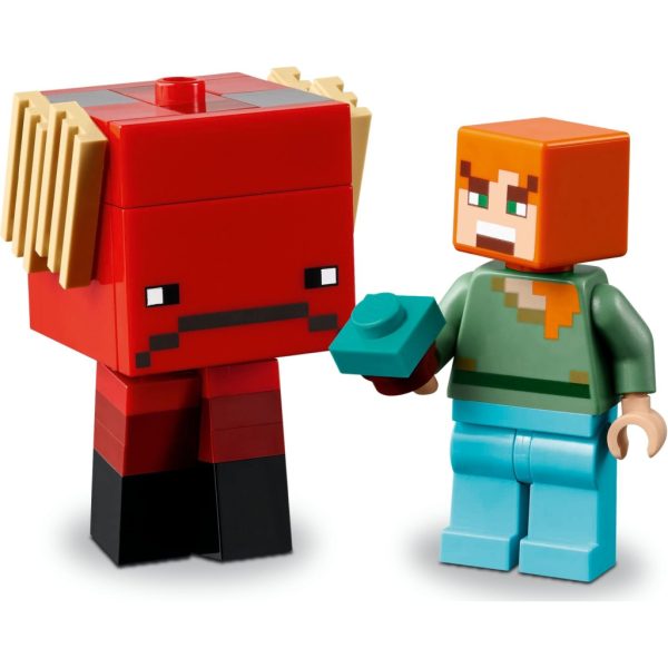 U1004337_8main Конструктор LEGO Minecraft Битва з лавою у Незері (21266)