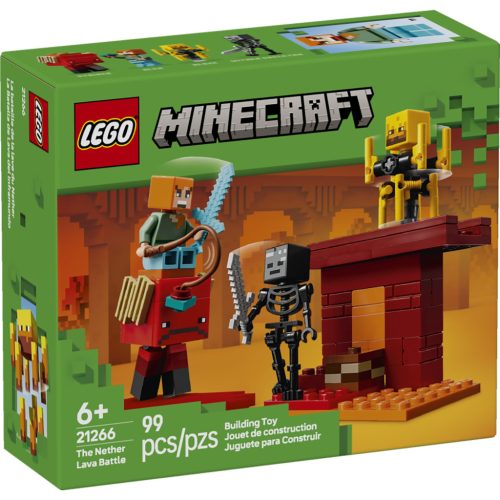 U1004337_main Конструктор LEGO Minecraft Битва з лавою у Незері (21266)
