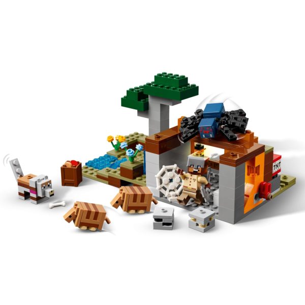 U1004339_3main Конструктор LEGO Minecraft Шахтна експедиція Броненосець (21269)