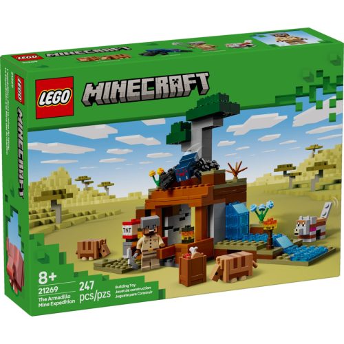 U1004339_main Конструктор LEGO Minecraft Шахтна експедиція Броненосець (21269)