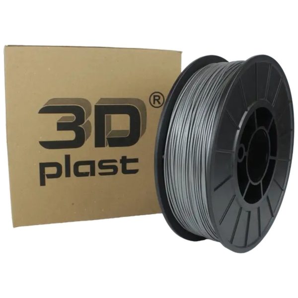 U1005768_main Пластик для 3D-принтера 3Dplast PETG 1.75мм, 0.85кг, gray metallic (3DPTG17508GMT)