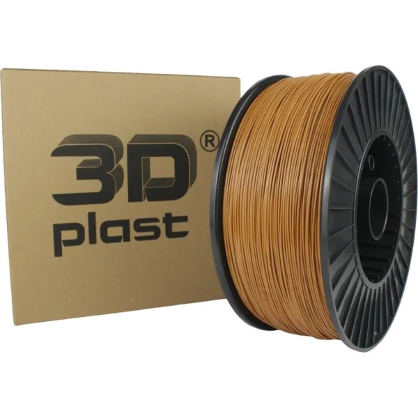 U1005843_main Пластик для 3D-принтера 3Dplast PETG 1.75мм, 3кг, coyote (3DPTG1753KYT)
