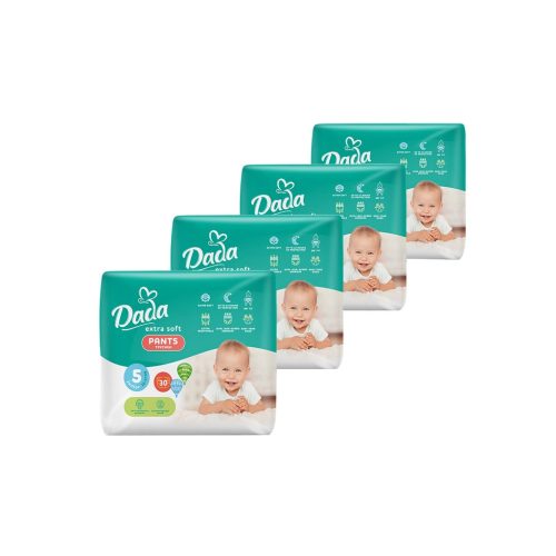 U1007862_main Підгузки Dada Extra Soft 5 Junior (12-17 кг) 120 шт (4 упаковки по 30 шт) (4820174989590)