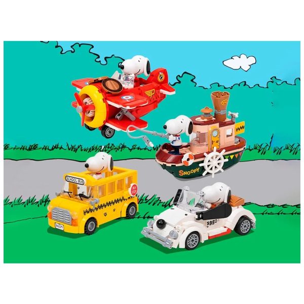 U1018225_9main Конструктор Pantasy Snoopy - Родстер (86908)
