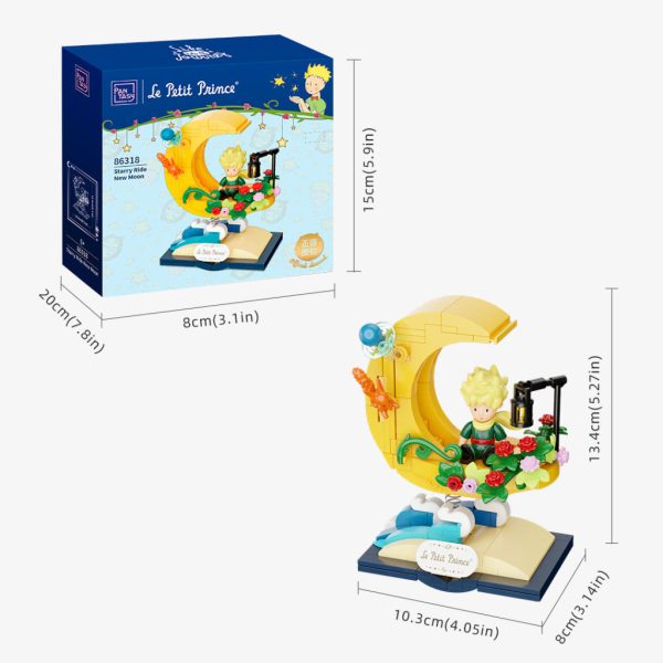 U1018252_4main Конструктор Pantasy Le Petit Prince -Зоряна прогулянка - Новий Місяць (86318)