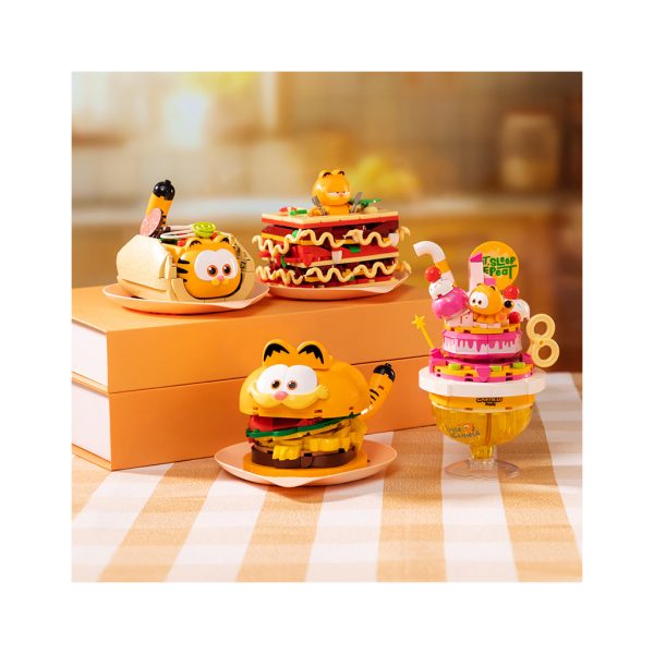 Конструктор Pantasy Garfield -Foodie - Гамбургер (86805)