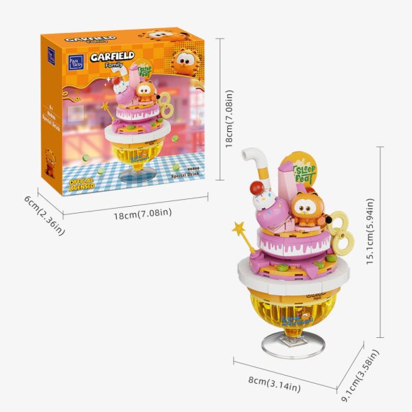 U1018254_5main Конструктор Pantasy Garfield -Foodie - Коктейль (86806)
