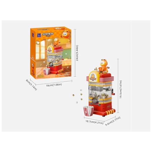 U1018261_8main Конструктор Pantasy Garfield -Fantastic Machines - Машина для попкорна (86810)