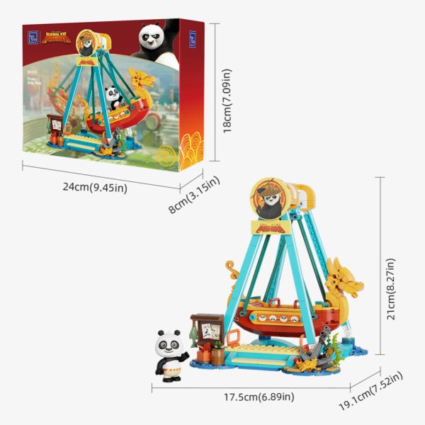 U1018267_7main Конструктор Pantasy Kungfu Panda - Катання на піратському кораблі (86516)