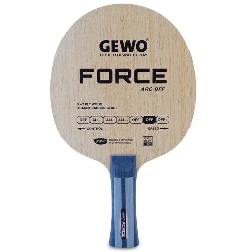 U1019093_main Ракетка для настільного тенісу Gewo Zoom Pro OFF-, Inventus XT Pro 47.5+Elaxxon 45.0, ST (1163800003) (931317)