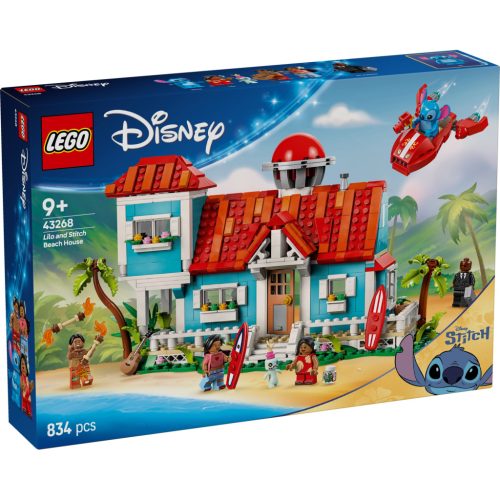 U1021011_main Конструктор LEGO Disney Classic Пляжний будинок Ліло і Стіч (43268)
