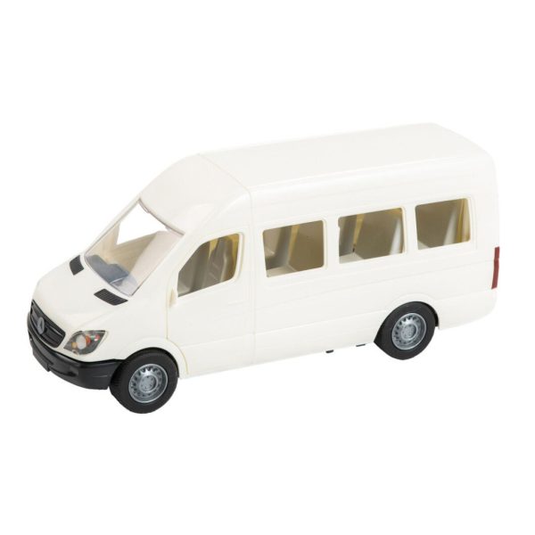 U1030799_main Масштабна модель автомобіля Tigres Mercedes-Benz Sprinter пасажирський (білий) (39655)
