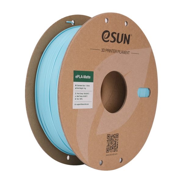U1035475_main Пластик для 3D-принтера eSUN ePLA-Matte, 1,75мм, 1кг, blue (ePLA-Matte-P175LU1)
