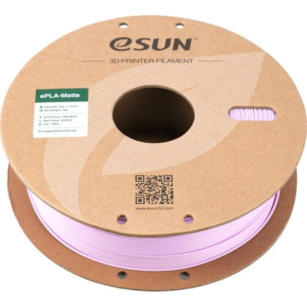 U1035476_3main Пластик для 3D-принтера eSUN ePLA-Matte, 1,75мм, 1кг, lilac (ePLA-Matte-P175L1)