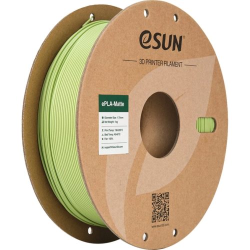 U1035477_main Пластик для 3D-принтера eSUN ePLA-Matte, 1,75мм, 1кг, green matcha (ePLA-Matte-P175MAG1)
