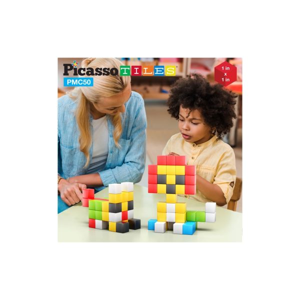 U1035946_8main Конструктор Picasso магнітний Tiles Building Cubes 50 деталей (817338023645)