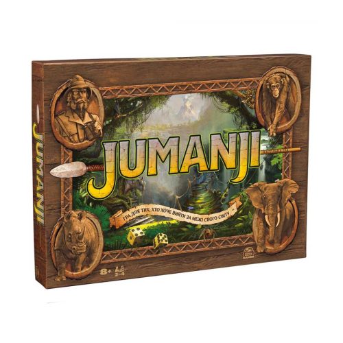 Настільна гра Spin Master Джуманджі (Jumanji) (укр.) (SM33610/6072999)