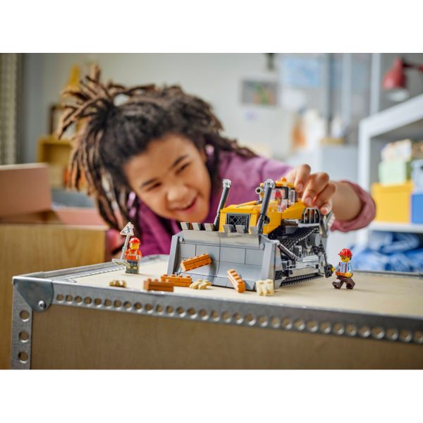 Конструктор LEGO City Жовтий бульдозер (60466)