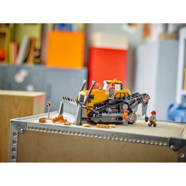 Конструктор LEGO City Жовтий бульдозер (60466)