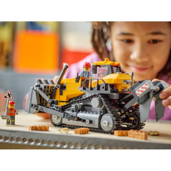 Конструктор LEGO City Жовтий бульдозер (60466)
