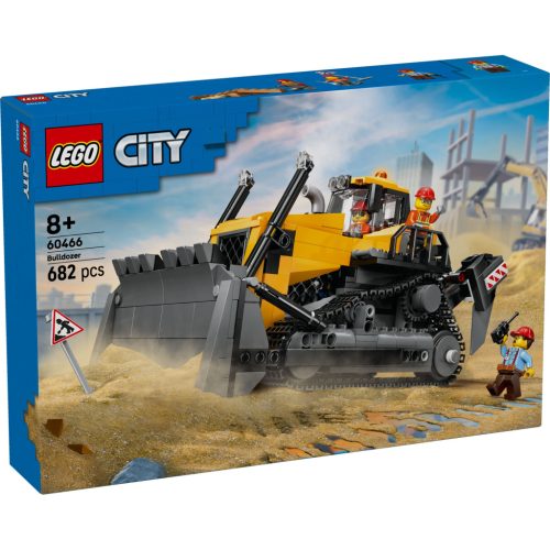 U1058143_main Конструктор LEGO City Жовтий бульдозер (60466)