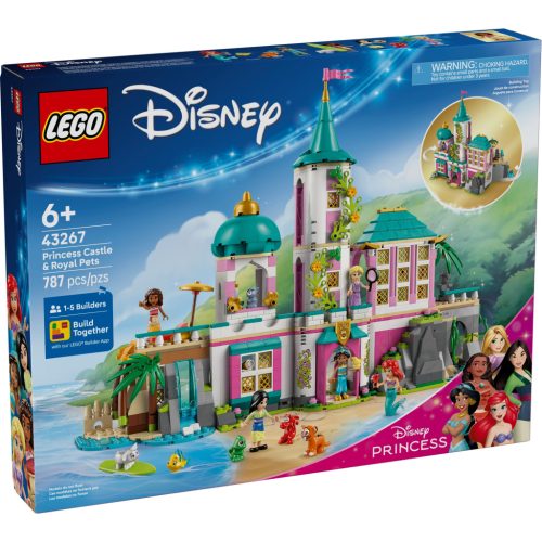 U1058153_main Конструктор LEGO Disney Замок принцеси та королівські улюбленці (43267)