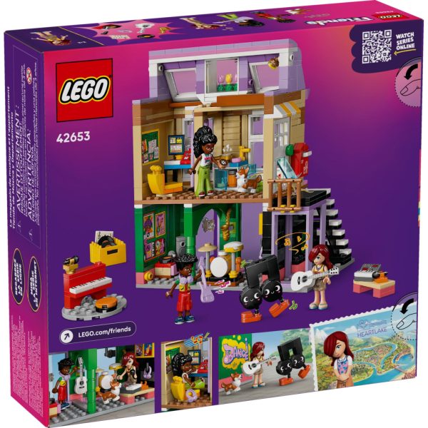 U1058176_10main Конструктор LEGO Friends Музичний магазин та квартира (42653)