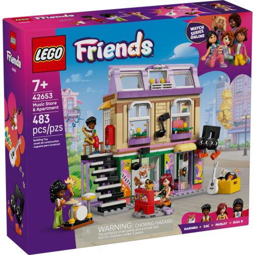U1058176_main Конструктор LEGO Friends Музичний магазин та квартира (42653)