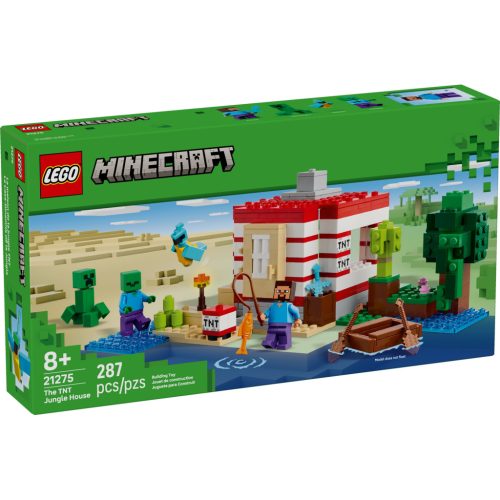 U1058189_main Конструктор LEGO Minecraft Будинок із вибухівки в джунглях (21275)