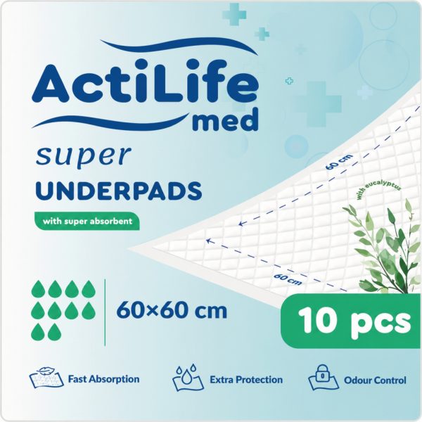 U1058741_main Пелюшки для малюків ActiLife Med Super 60 х 60, 10 шт (4820174981440)