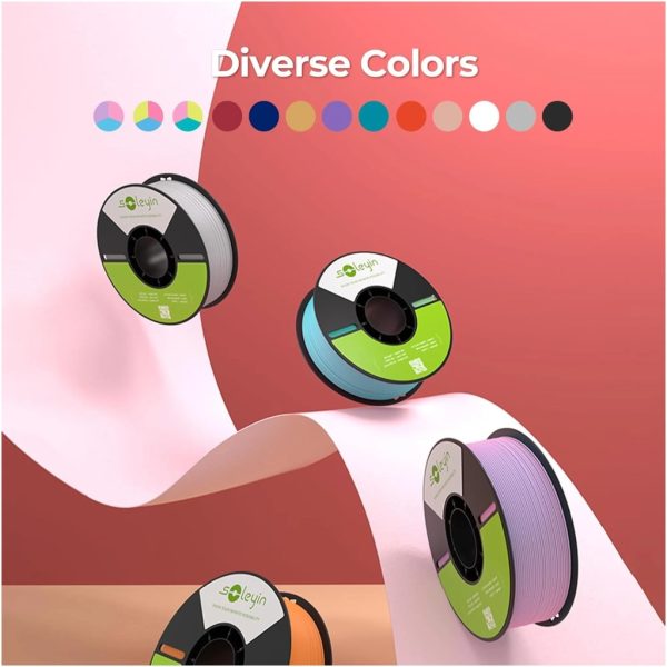 U1082891_3main Пластик для 3D-принтера Creality Soleyin matte 1кг, 1.75мм, white (3301010512)