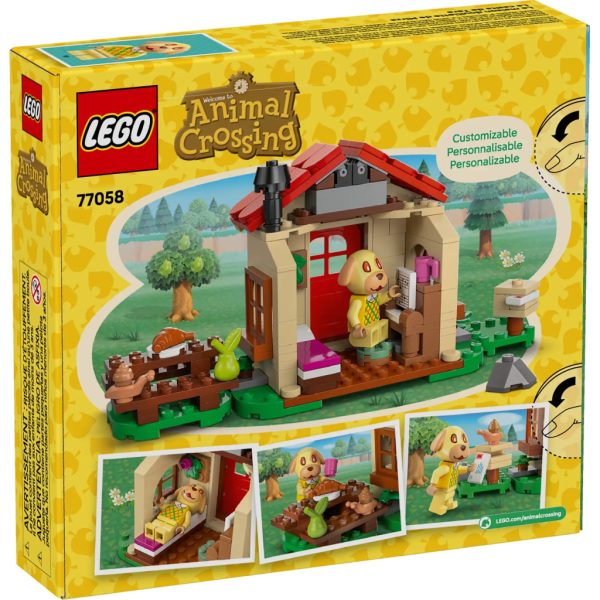 U1084470_6main Конструктор LEGO Animal Crossing Затишний будинок Goldie (77058)
